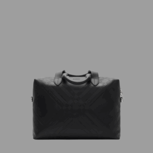 burberry embossed check briefcase